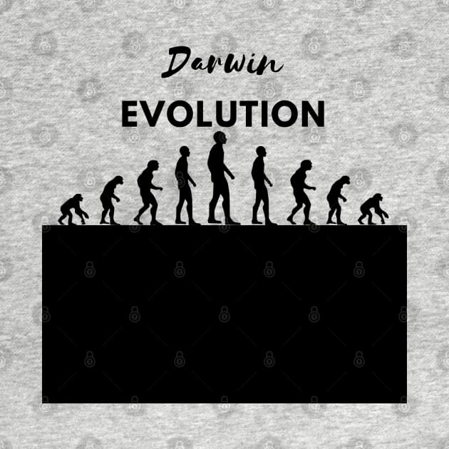 EVOLUTION - Darwin by O.M design